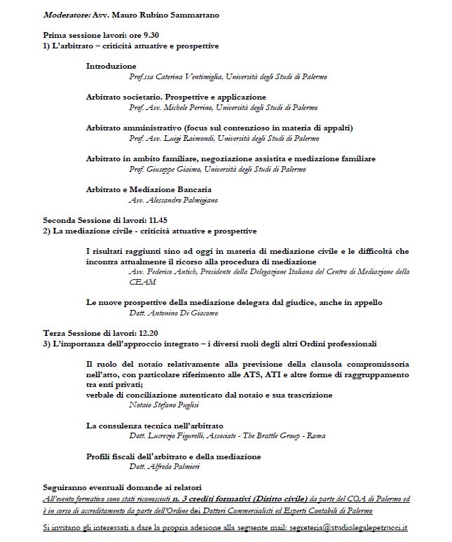 2017 Convegno Arbitrato 2